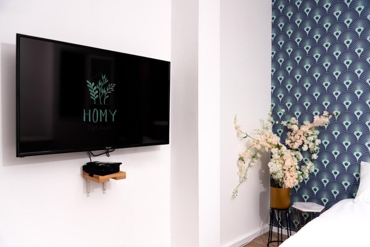 תל אביב Stylish Studio Apartments On Dizengoff By Homy מראה חיצוני תמונה