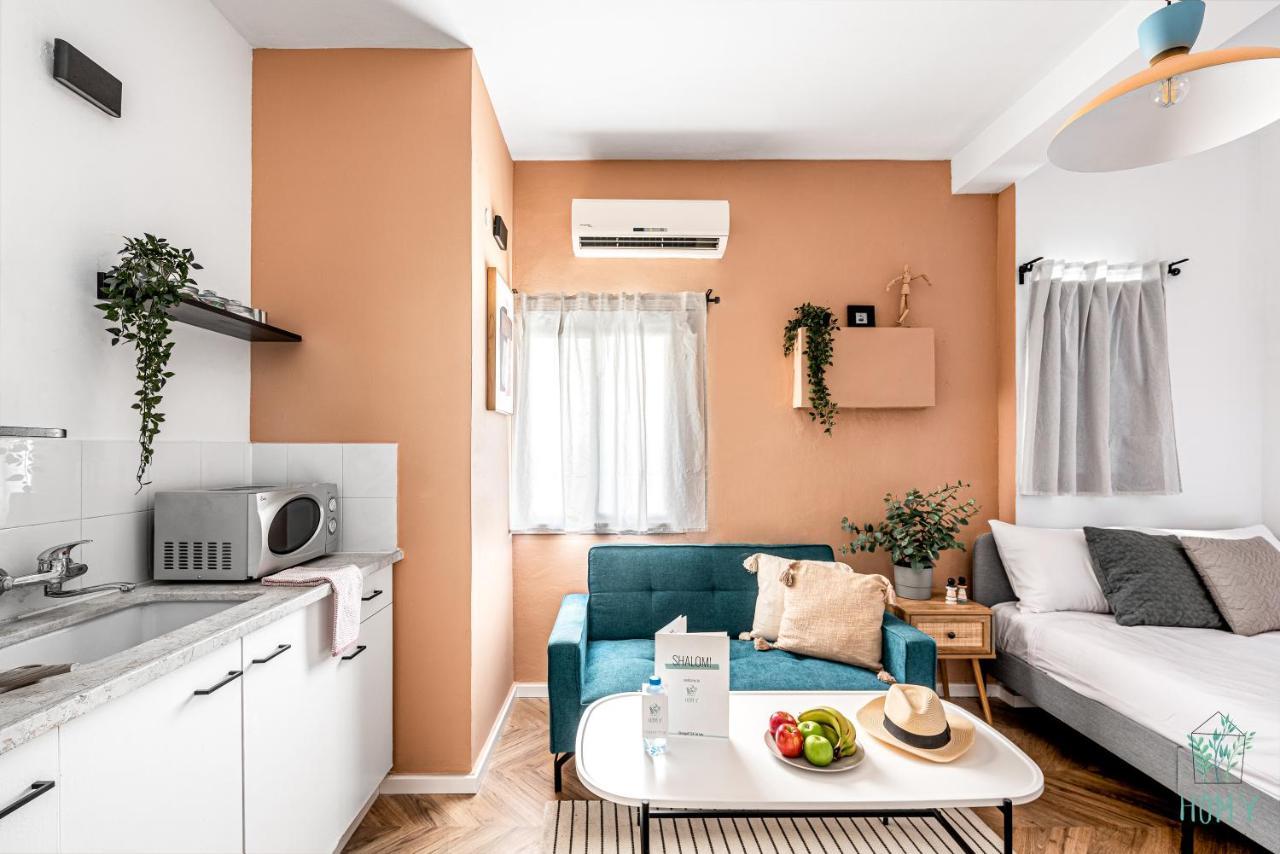 תל אביב Stylish Studio Apartments On Dizengoff By Homy מראה חיצוני תמונה