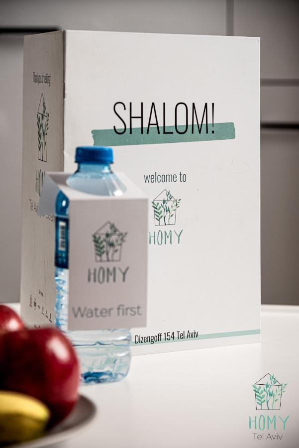 תל אביב Stylish Studio Apartments On Dizengoff By Homy מראה חיצוני תמונה