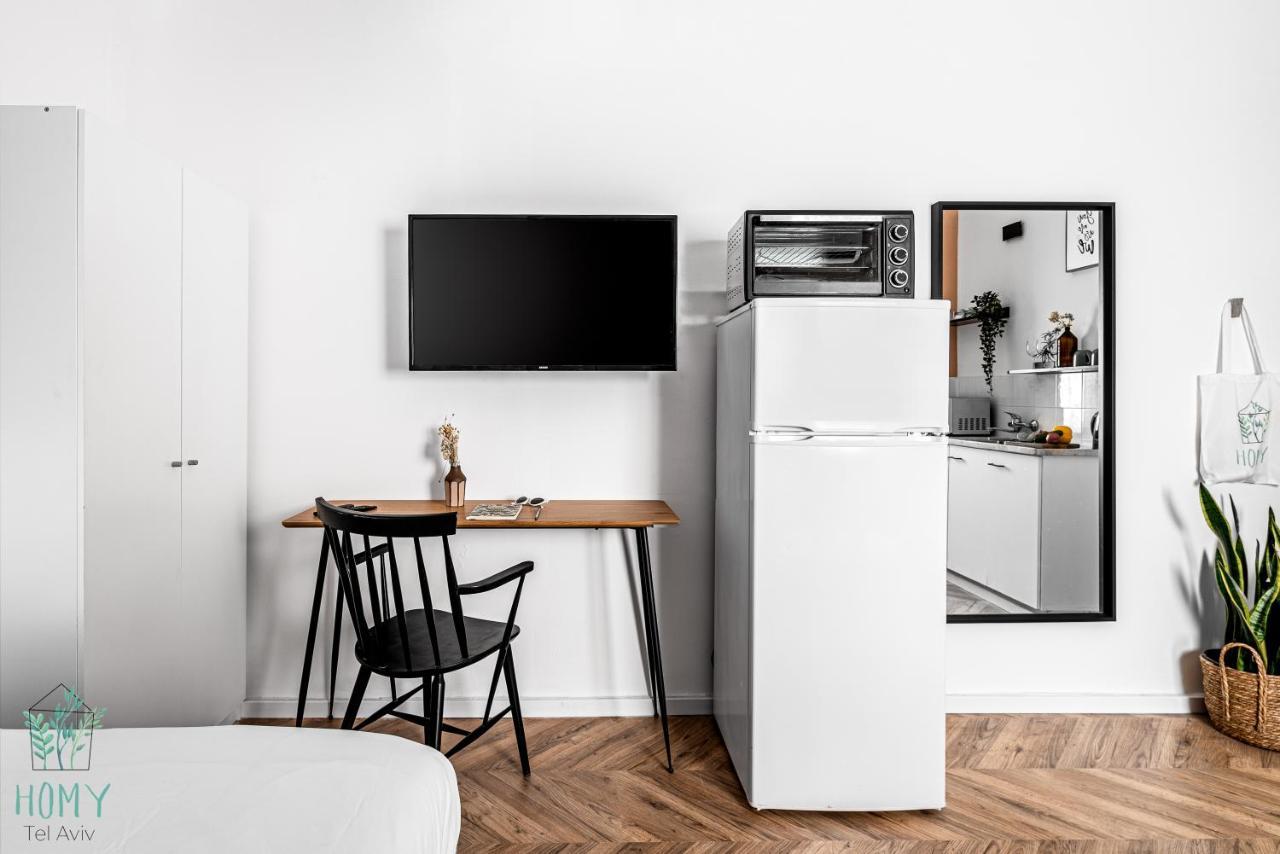 תל אביב Stylish Studio Apartments On Dizengoff By Homy מראה חיצוני תמונה